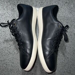 Black Leather Men's Shoes